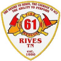 Rives Volunteer Fire Dept. Logo